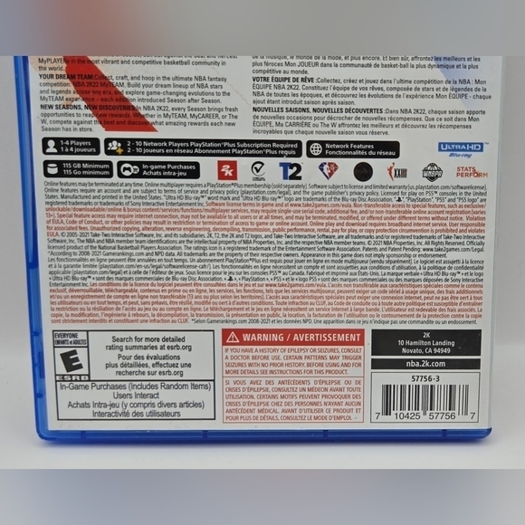 Sony Playstation NBA 2K 22 - Luka for PS5 - Picture 4 of 9